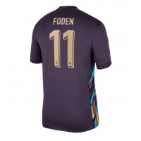 Pánský Fotbalový dres Anglie Phil Foden #11 ME 2024 Venkovní Krátký Rukáv